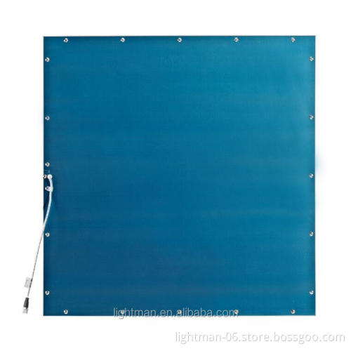 Aluminum Frame 60x60 600x600 Dimmable Square Edge-Lit Slim LED Ceiling Light